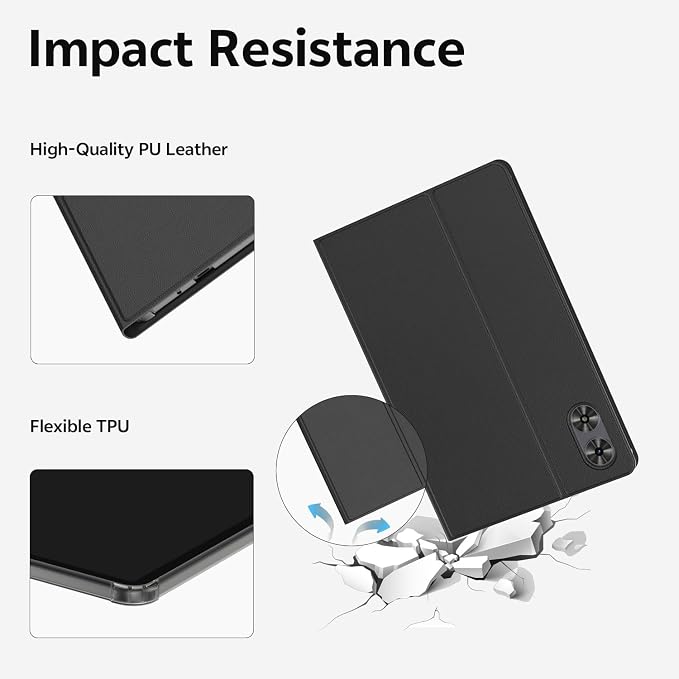 12 Inch Tablet Case – PU Leather Slim Protective Folio Cover with Auto Wake/Sleep Magnetic Stand Multi-Angle Viewing SVITOO 12 Tablet