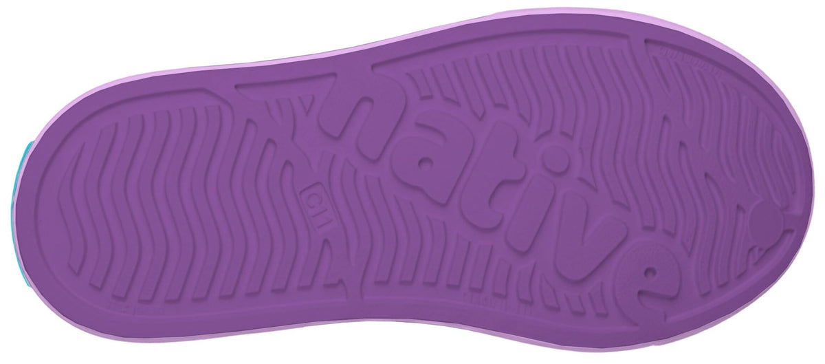 Native Shoes Unisex-Kids Jefferson Sneakers, Gossip Purple/Lavender Purple, 9 Toddler