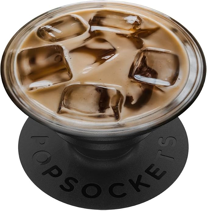 Iced Coffee Espresso Latte PopSockets Adhesive PopGrip
