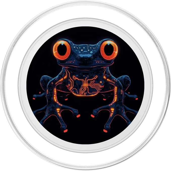 Frogs Tadpole Amphibian Herpetologist Froggy PopSockets Adhesive PopGrip