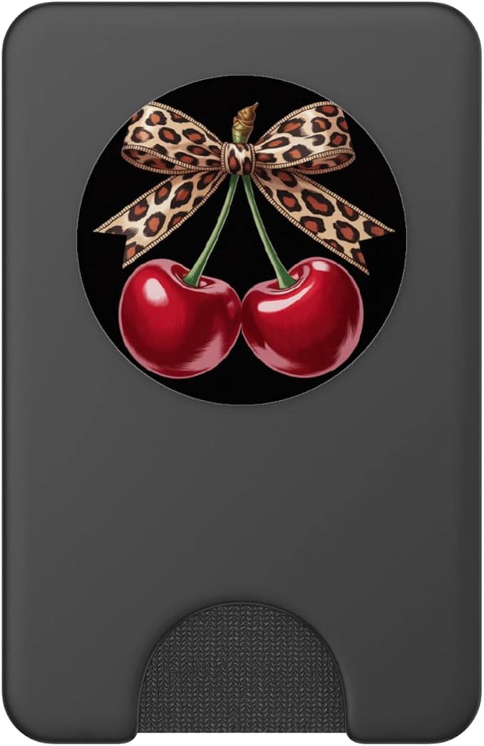 Tropical Foodies Fruit Lovers Summer Cherry PopSockets PopGrip for MagSafe