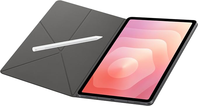 Samsung Galaxy Tab S11 Smart Book Cover Tablet Case Minimalist Style Slim and Sleek Foldable Stand US Version Black