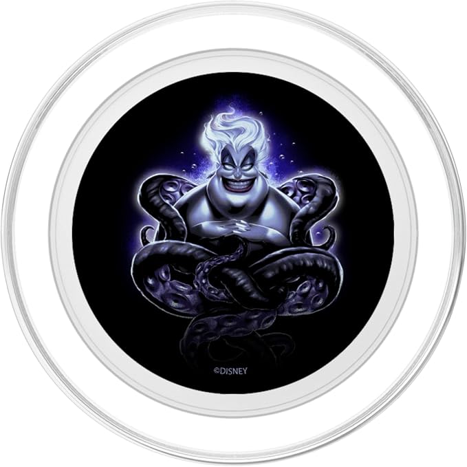Disney Villains Ursula Purple Hue Portrait PopSockets Adhesive PopGrip