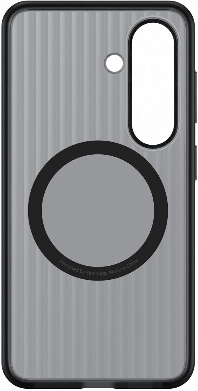 Samsung Galaxy S26 Rugged Magnet Phone Case Scratch Resistant Raised Edges Comfortable Safe Grip Black