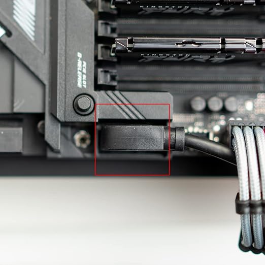 LINKUP USB 3.2 Gen2 Internal Adapter | 20-Pin Header to USB-A | 10Gbps male to female for PC front panel