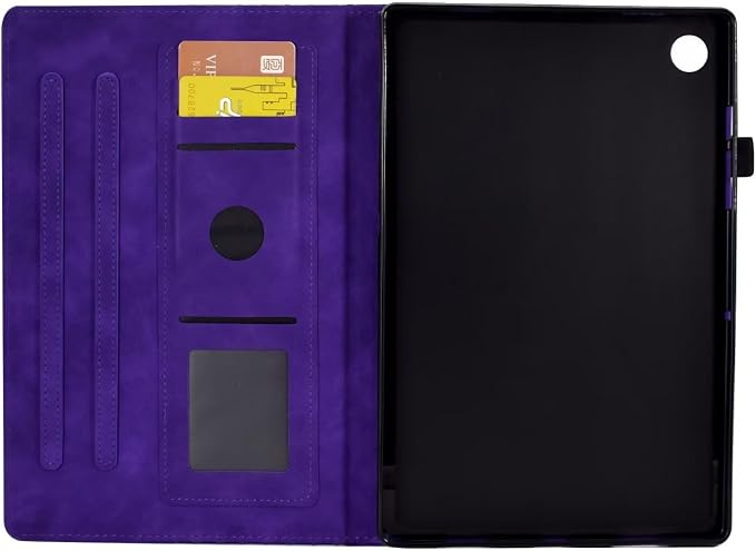 Fancity Case Fits Samsung Galaxy Tab A9/A11 Plus 11” 2025/2023 X210/X216 | Premium PU Leather Cover with Multi-Angles Pencil Holder Smart Wake Sleep for Galaxy Tab A9 A11 Plus X218 Beach