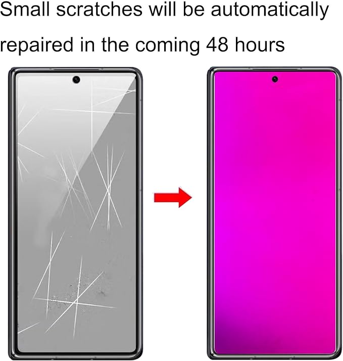 2 Pack for iPhone 17 Pro Max / 16 Pro Max Matte Privacy Screen Protector Anti spy Anti Glare Anti blue Light Film Gradient Blue 6.9 Inch