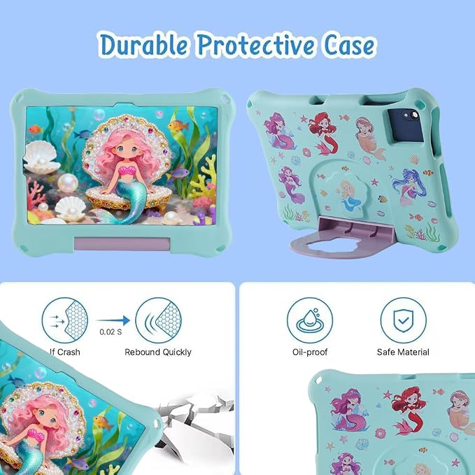Dinosaur REVVL Tab 5G 2023 10.36 inch Case for Kid Boy Light EVA Kids Friendly Tablet Cover with Handle Kickstand Kid-Pro Shockproof Full Cover Boy's Gift (KL)