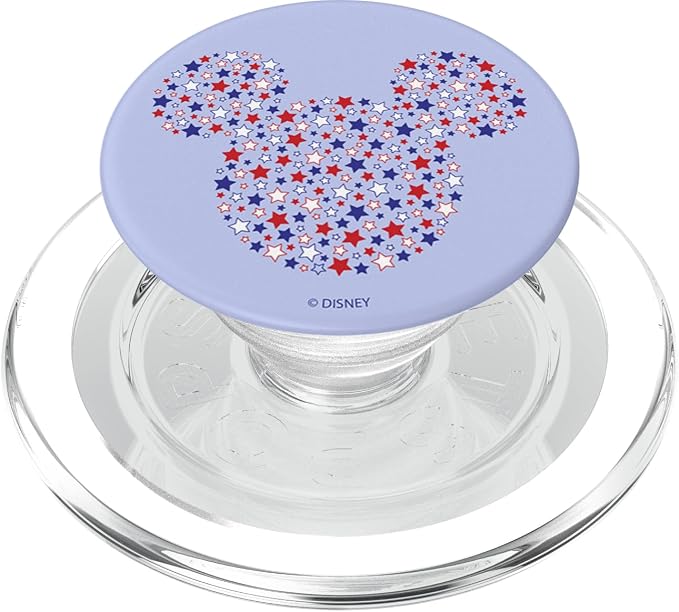 Disney Mickey &amp Friends Fourth Of July Star Fill Mouse PopSockets Standard PopGrip