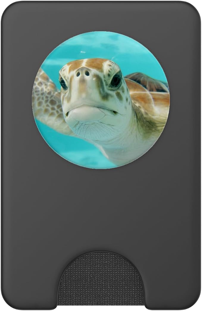 Pop out Cell Phones holder underwater Ocean Sea Turtles PopSockets Adhesive PopGrip