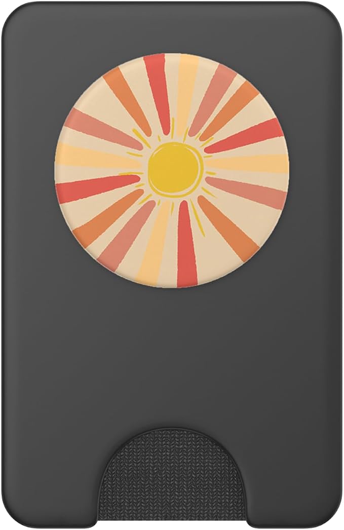 Minimal Boho Sun Rays Cute Nature Bohemian Aesthetic Art PopSockets Adhesive PopGrip