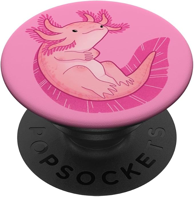 PopSockets Phone Grip - Axolotl PopSockets PopGrip for MagSafe