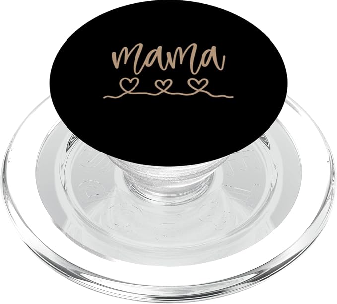 Cute Heart Mama Woman Mom Mother PopSockets Adhesive PopGrip