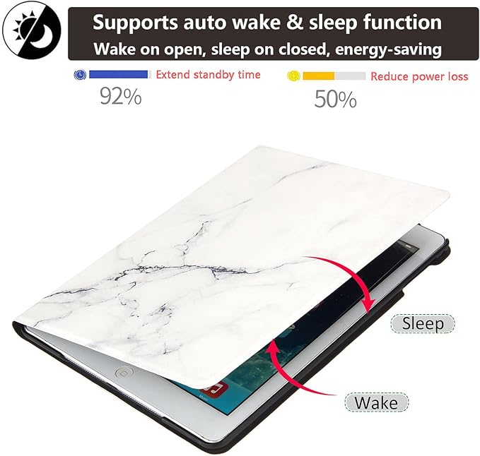 Case for iPad (A16) 11th Generation 11 2025 &amp iPad 10th Generation 10.9 inch 2022 Case with Pencil Holder [Auto Wake/Sleep] PU Leather Tri-fold Stand Clear Soft TPU Back Cover Matchagreen