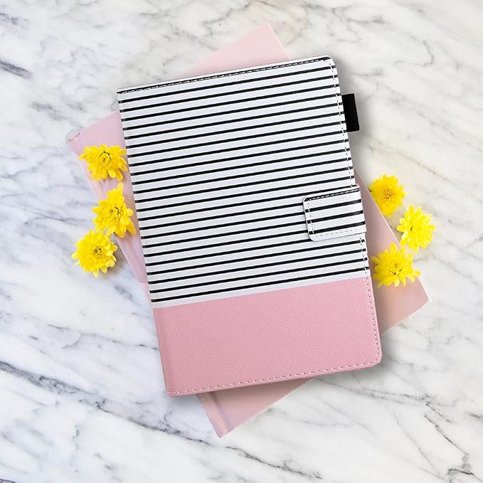 Case for iPad mini 1 2 3 4 Mini 5 Leather Smart Kickstand Case Flip Wallet Protective Case Compatible with iPad mini 1 2 3 4 Mini 5 2019 Pink Gold Marble