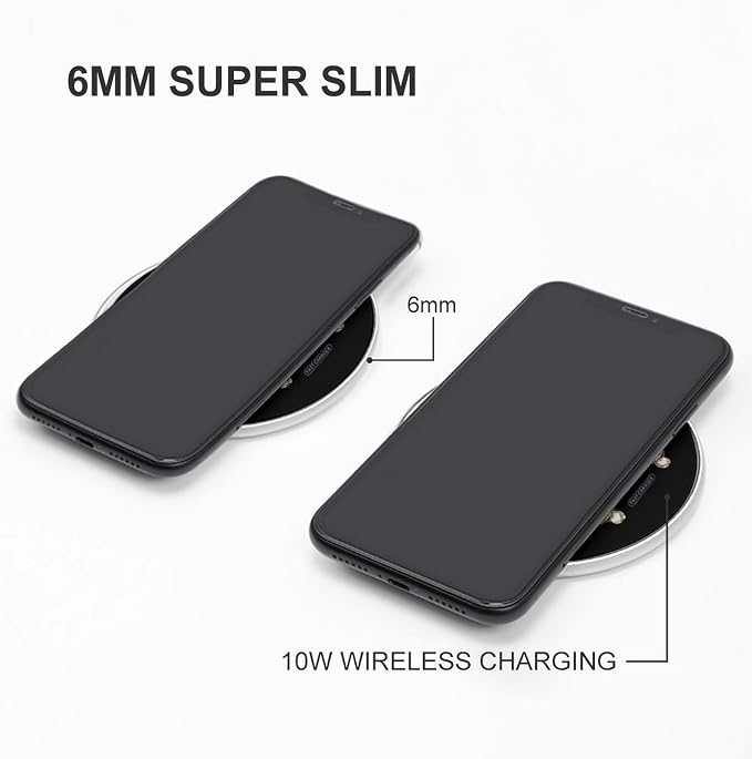 USA Skull Wireless Charger Portable Charging Pad | LightweightAll Smartphone