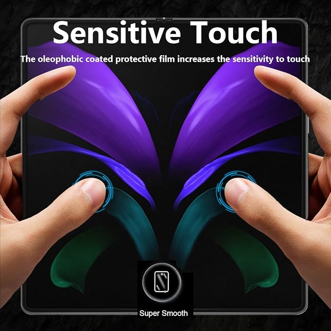 for iPhone 17 Pro Max Back Screen Protector Flexible Film Not Glass with Camera Lens Protector 2+2 Pack Self-Healing Anti Scratch HD Clear Soft TPU Protective Hydrogel Film