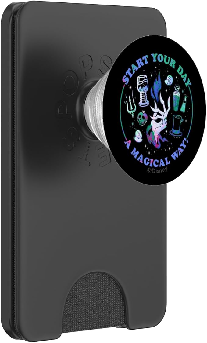 Disney Villains Start Your Day a Magical Way PopSockets Adhesive PopGrip
