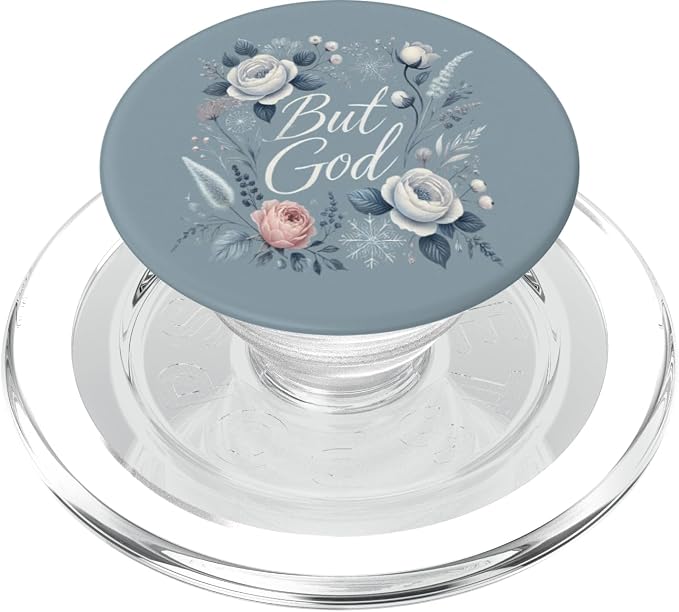 Religious But God Mobile Cell Finger Holder Phone Stand Gift PopSockets Adhesive PopGrip