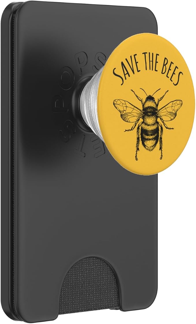 Save The Bees Earth Day Save Our Planet Environmental PopSockets Adhesive PopGrip