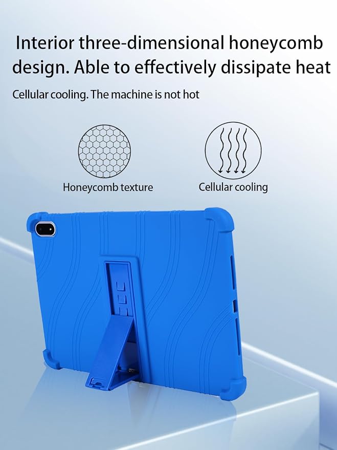 for OnePlus Pad 3 Android 15 Tablet13.2 inch Tablets CaseSoft Silicone Adjustable Stand Cover Lightweight Kids FriendlyBlack.