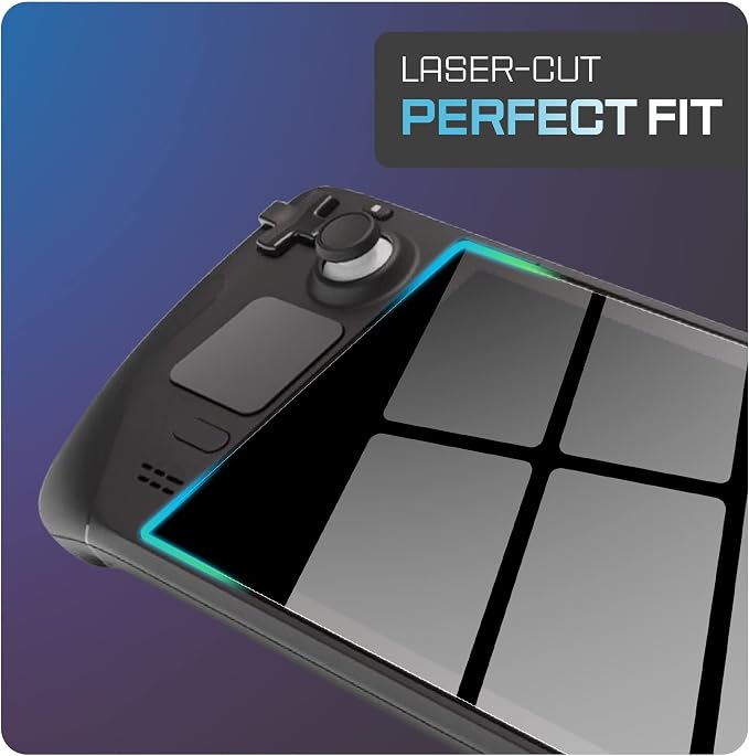 magglass Tempered Glass Designed for Steam Deck OLED/Steam Deck Matte Screen Protector (7 inch) Anti-Glare Full Coverage Guard