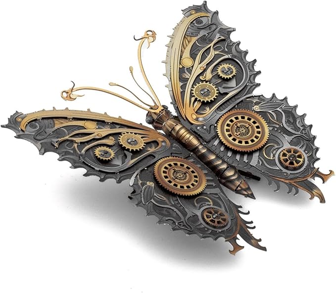 Metal Earth Steampunk Butterfly 3D Metal Model Kit Fascinations