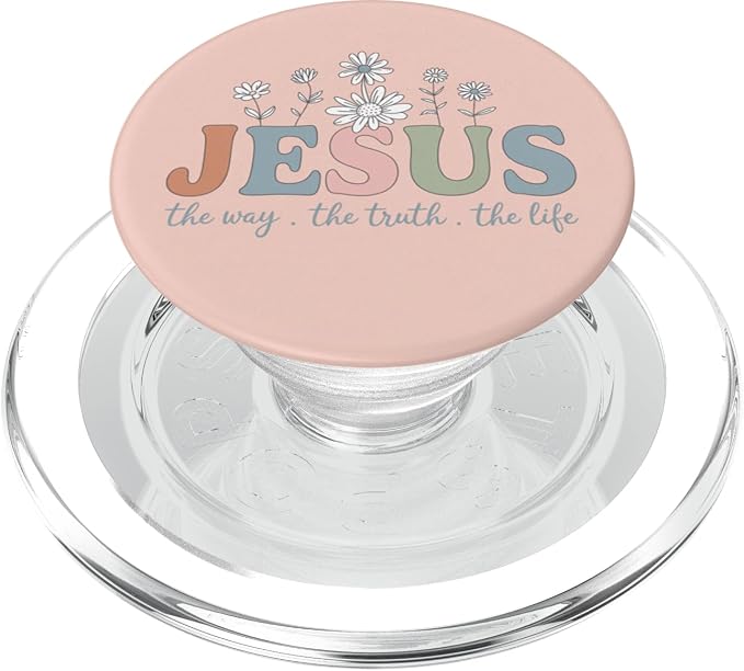 Pink PopSockets PopGrip for MagSafe