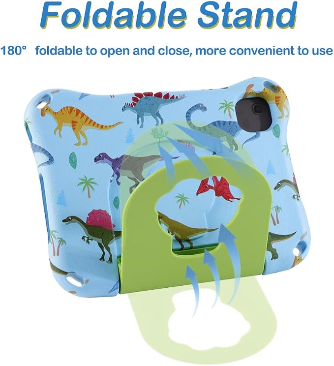 Dinosaur REVVL Tab 5G 2023 10.36 inch Case for Kid Boy Light EVA Kids Friendly Tablet Cover with Handle Kickstand Kid-Pro Shockproof Full Cover Boy's Gift (KL)