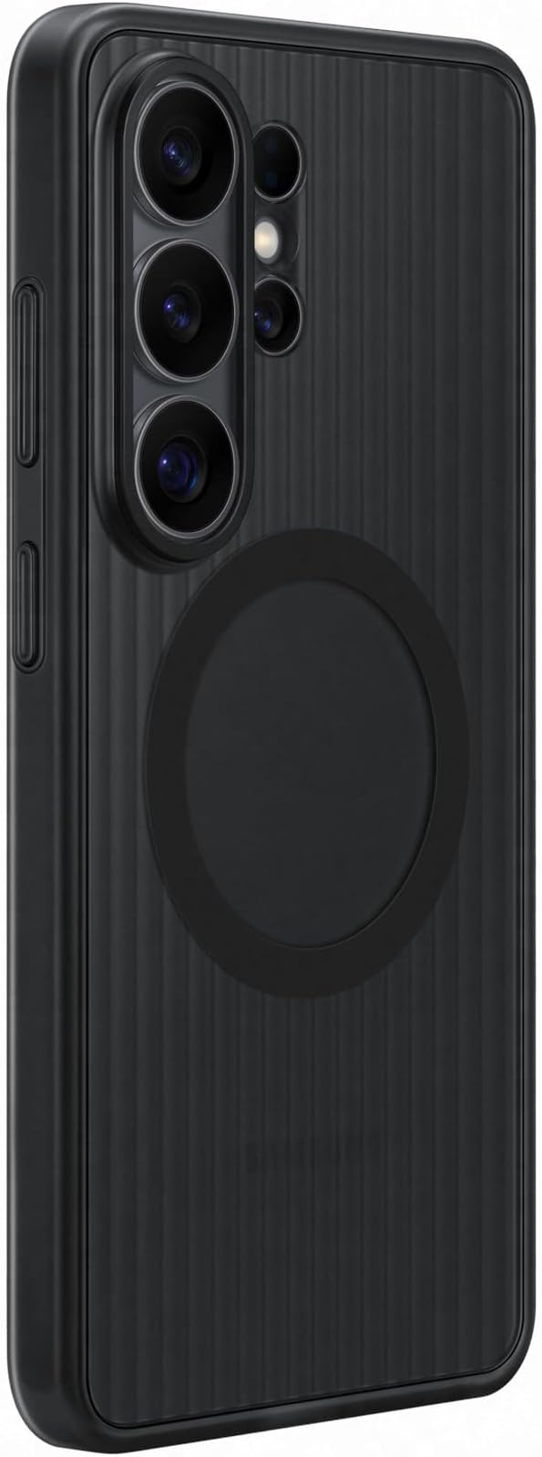 Samsung Galaxy S26 Rugged Magnet Phone Case Scratch Resistant Raised Edges Comfortable Safe Grip Black