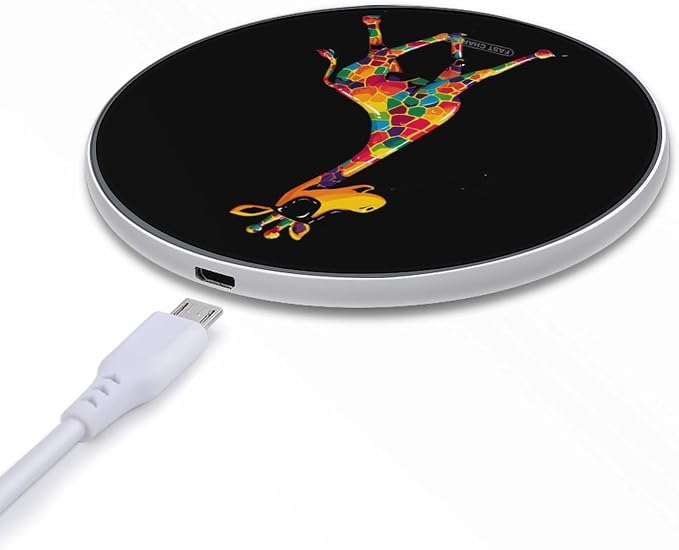 Funny Animal Giraffe Wireless Charger Portable Charging Pad | LightweightAll Smartphone