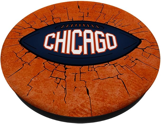 Chicago Football - Sports Fans PopSockets Adhesive PopGrip