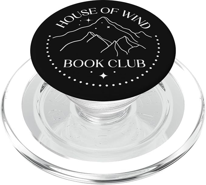 House of Wind Book Club Lovers Unique Artistic Avid Readers PopSockets Adhesive PopGrip