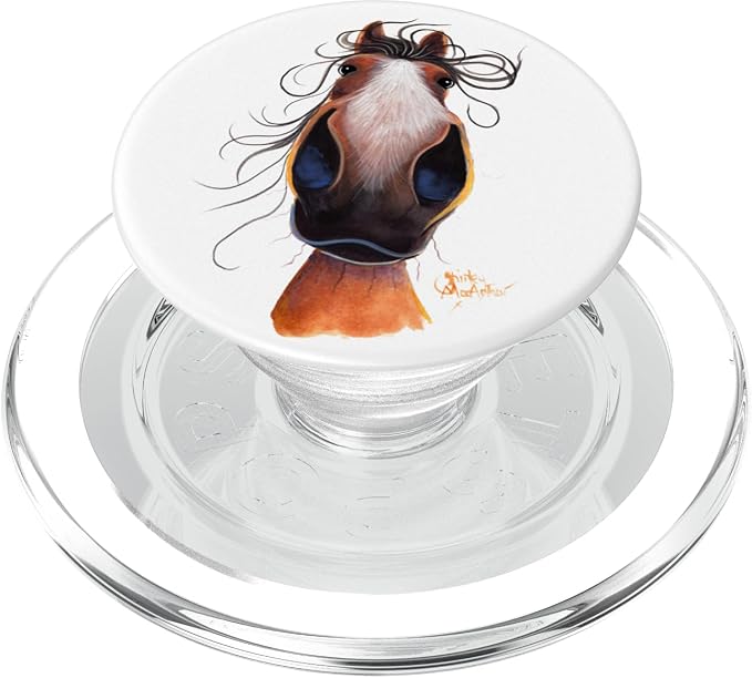 HoRSe PRiNT ANiMaL PRiNT ' FLaSH ' PopSockets PopGrip: Swappable Grip for Phones &amp Tablets PopSockets Adhesive PopGrip