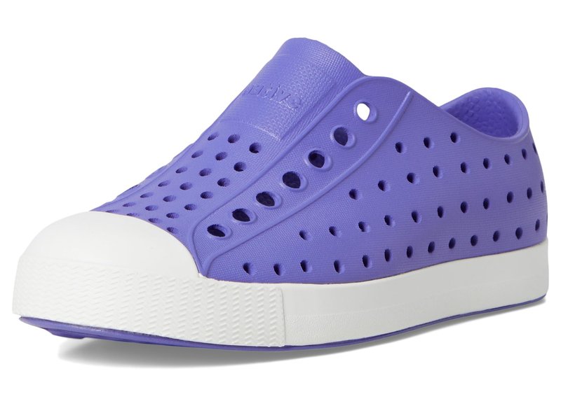 Native Shoes Unisex-Kids Jefferson Sneakers, Punk Purple/Shell White, 5 Toddler