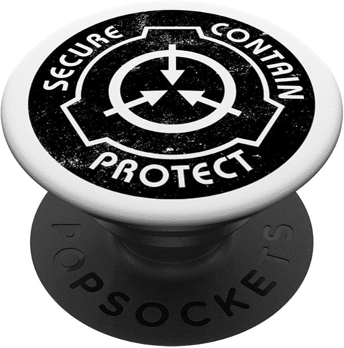 SCP Foundation Logo Phone Grip PopSockets Adhesive PopGrip