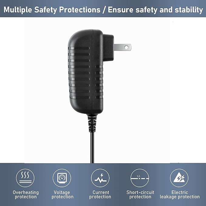 Digipartspower Global AC/DC Adapter for Serene Innovations SA-40 SA40 HearAll Hear All Bluetooth Cell Phone Amplifier Power Supply Cord Cable PS Wall Home Battery Charger Mains PSU