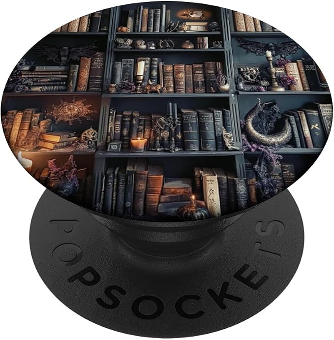 Dark Fantasy Mystical Creatures Horror Gothic Dark Magic PopSockets Adhesive PopGrip