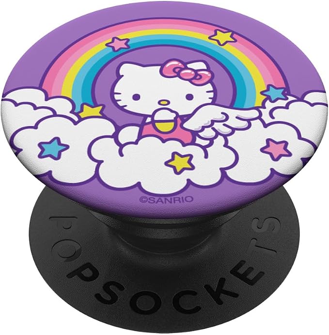 Hello Kitty Rainbow Angel PopSockets PopGrip: Swappable Grip for Phones &amp Tablets