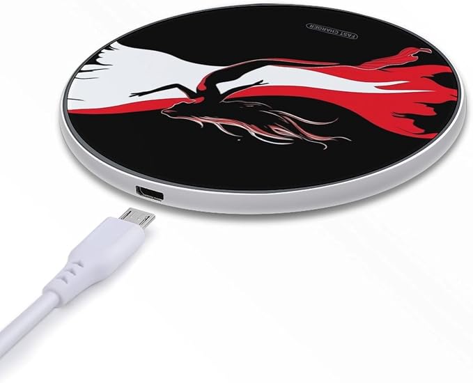 Diver Down Flag Mermaid Scuba Wireless Charger Portable Charging Pad | LightweightAll Smartphone