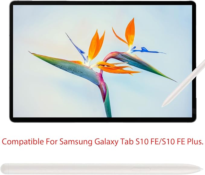 Galaxy Tab S10 FE S Pen for Samsung Galaxy Tab S10 FE Plus Stylus Pen Replacement for Samsung Galaxy Tab S10 FE Stylus S Pen + Free 5 Tips (Black)