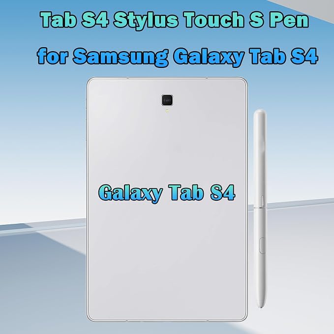 Galaxy Tab S4 Stylus S Pen Replacement for Samsung Galaxy Tab S4 EJ-PT830B T835 T837 Touch Pen with Tips/Nibs (Black)