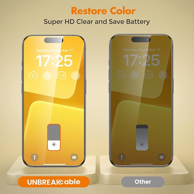 UNBREAKcable 2 Pack Privacy Screen Protector for iPhone 11 Pro Max/Xs Max Shatterproof Tempered Glass [True 28°Anti Spy] [9H Hardness] [Easy Installation] Protector for Apple 6.5