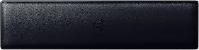 Razer Ergonomic Wrist Rest Tenkeyless - Ergonomic Leatherette Keyboard Wrist Rest (Plush Leatherette Cushion, Anti-Slip Rubber Feet, Compatible with Tenkeyless Keyboards) Black