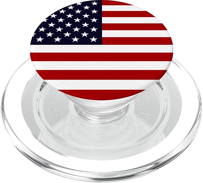American Flag US Patriotic Phone Holder Knob for USA Gift PopSockets Adhesive PopGrip