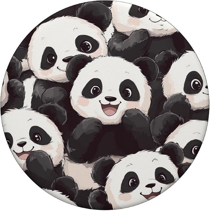 Panda Bear Wildlife Animal Zoo Zookeeper Zookeeping PopSockets PopWallet for MagSafe