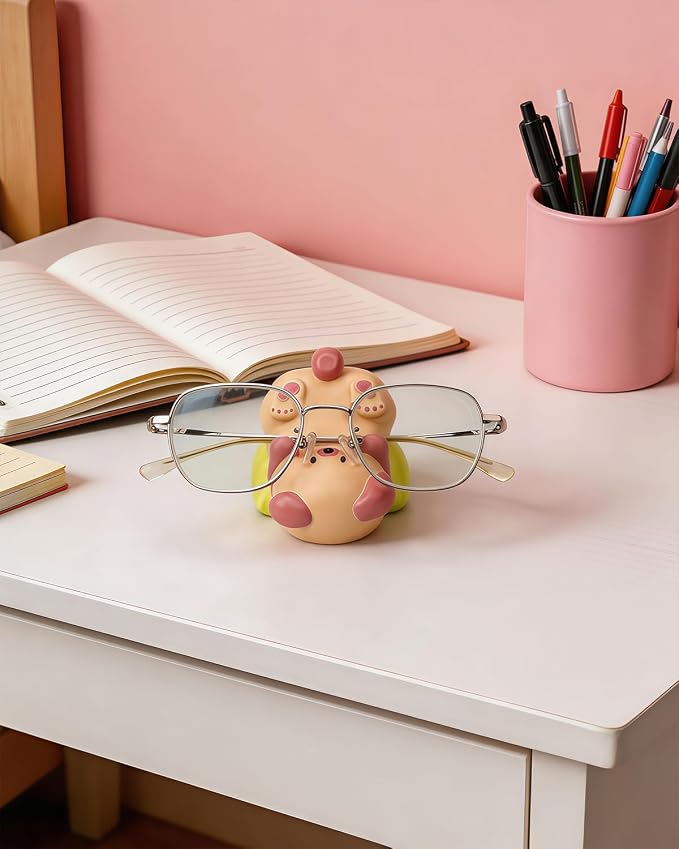 Cute Dog Phone Stand Multi-Purpose Resin Phone Holder Desk Decor for Home Office Bedroom