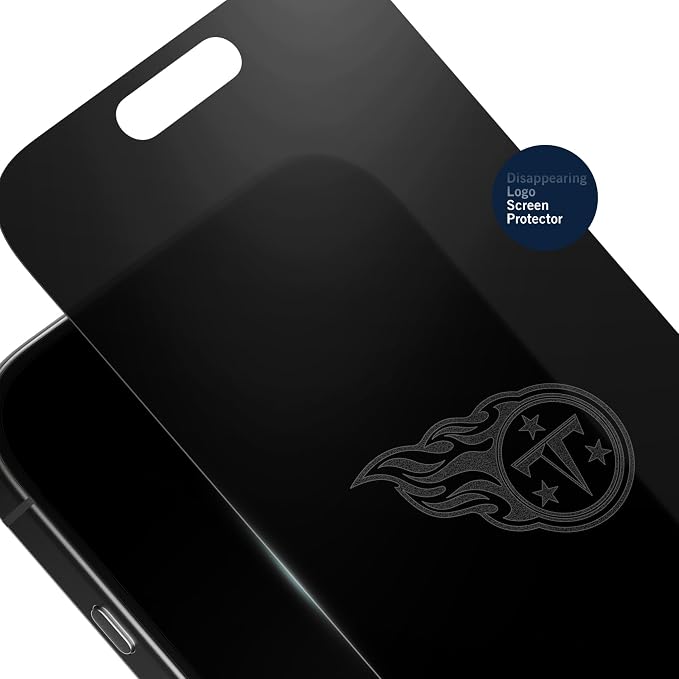 NFL Arizona Cardinals Privacy Screen Protector As Seen on Shark Tank Tank for iPhone 17 w/ Disappearing Design - Scratch-Resistant Glass Protector - Easy-Install Screen Guard w/ Disappearing Design (I