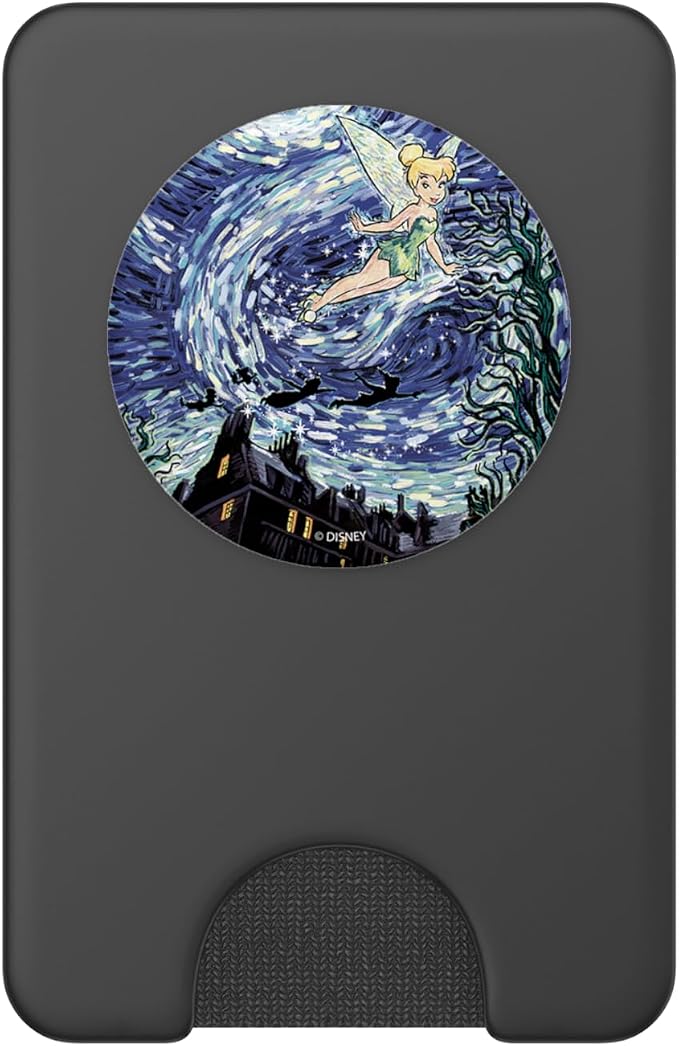 Disney Peter Pan Tinkerbell Starry Night Flight PopSockets Adhesive PopGrip