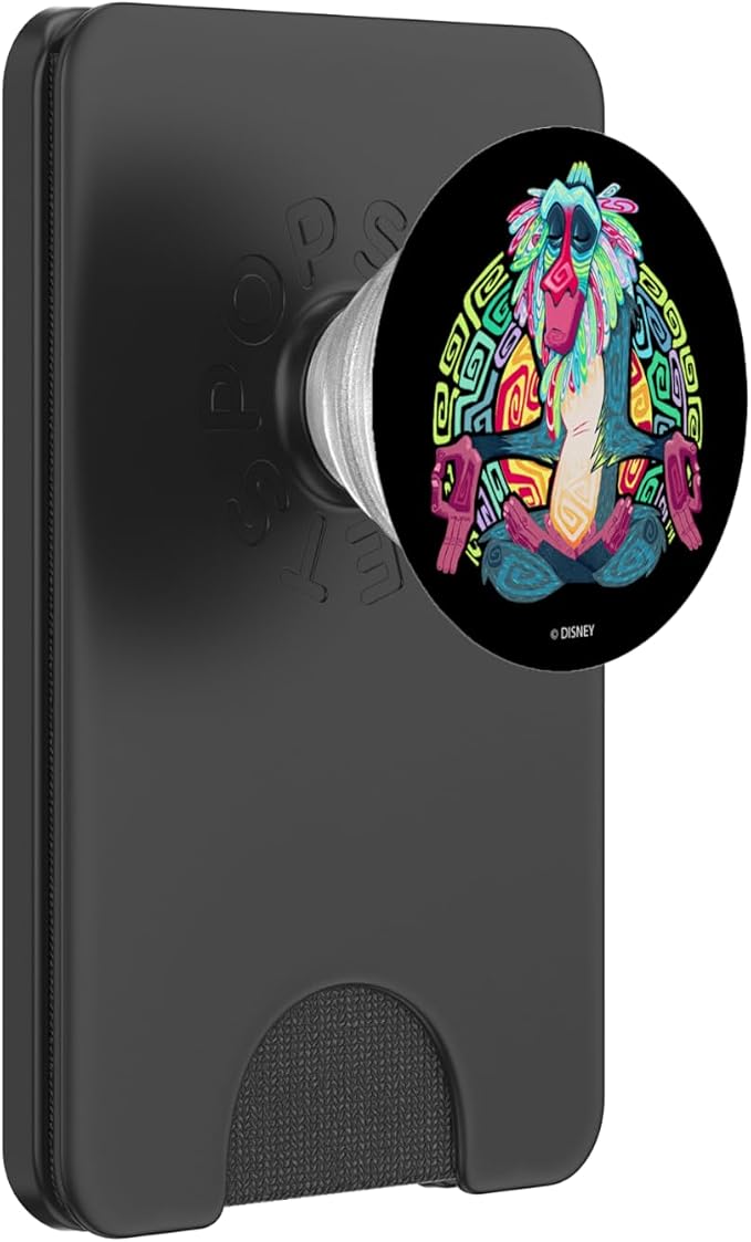 Disney The Lion King Rafiki Neon Colors PopSockets Adhesive PopGrip
